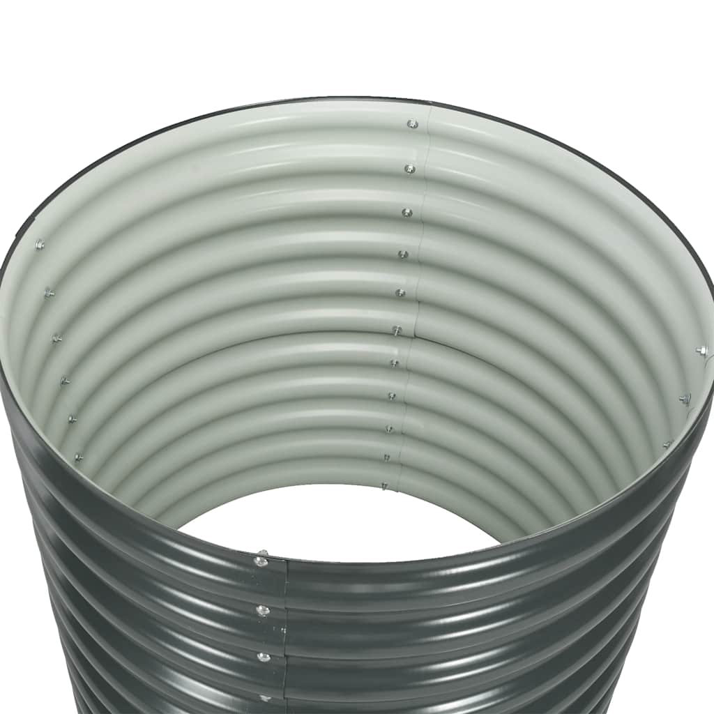 Hochbeet Grün 400 x 80 x 81 cm Stahl
