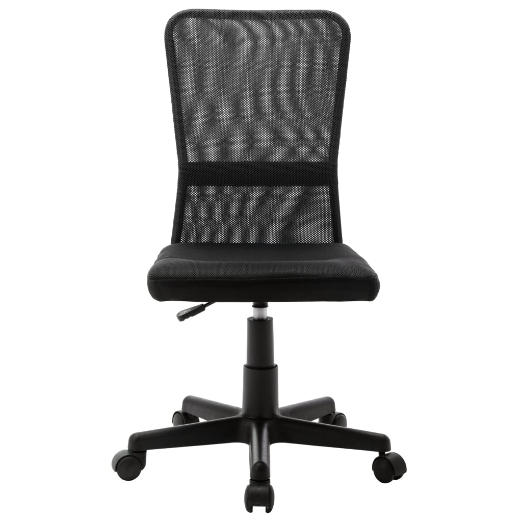 Bürostuhl Schwarz und Blau 44x52x100 cm Netzgewebe