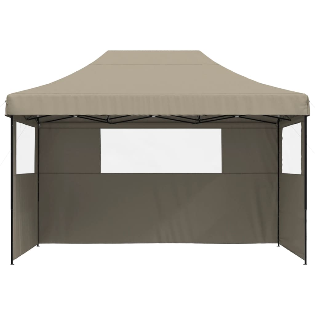 Partyzelt Faltbar Pop-Up Beige 410x279x315 cm