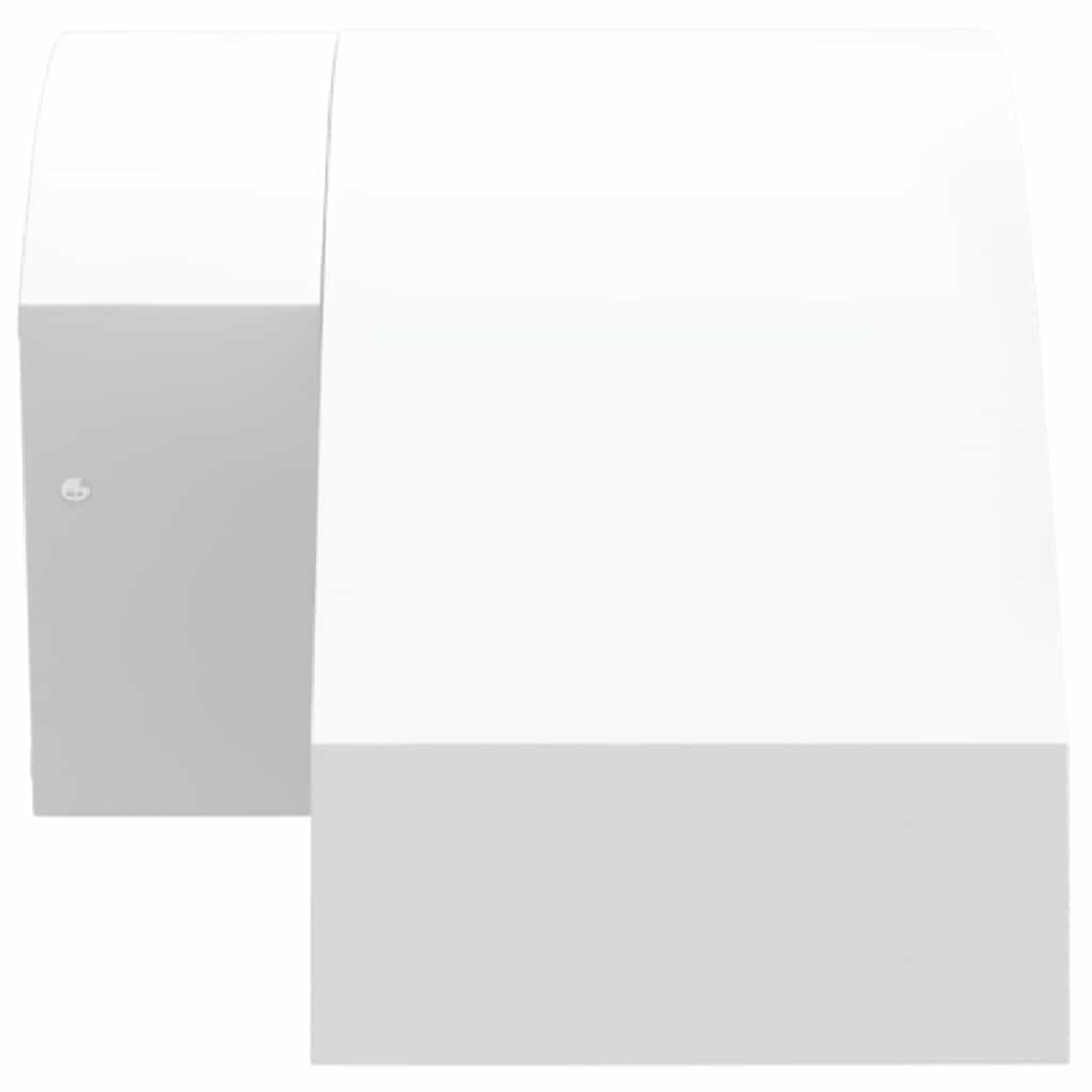 LED-Außenwandleuchten 2 Stk. Schwarz Aluminiumdruckguss
