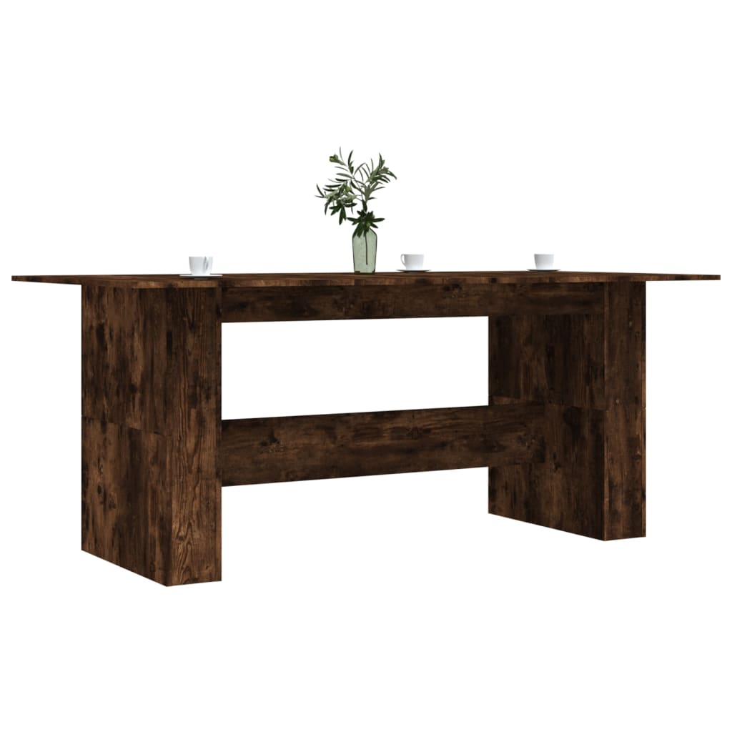 Esstisch Weiß 180x90x76 cm Holzwerkstoff