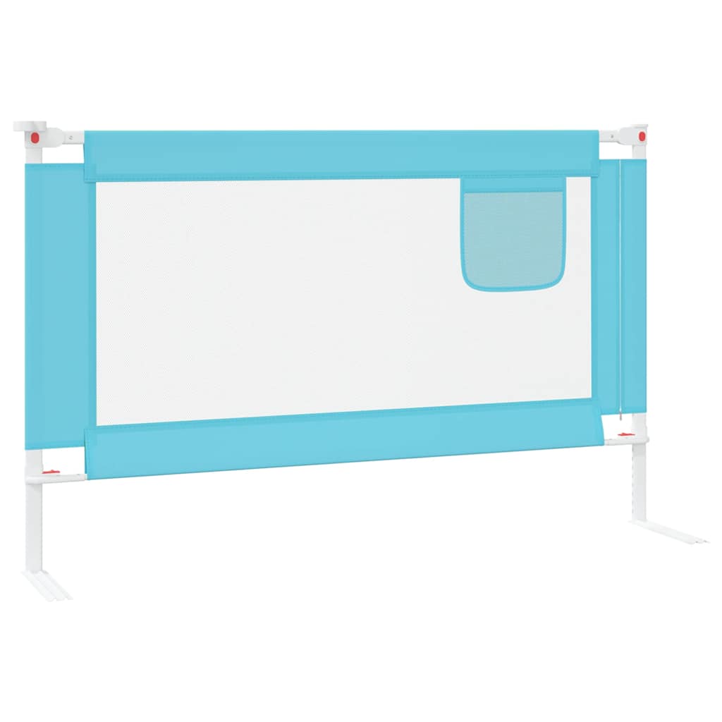 Kleinkind-Bettschutzgitter Grün 90x25 cm Stoff