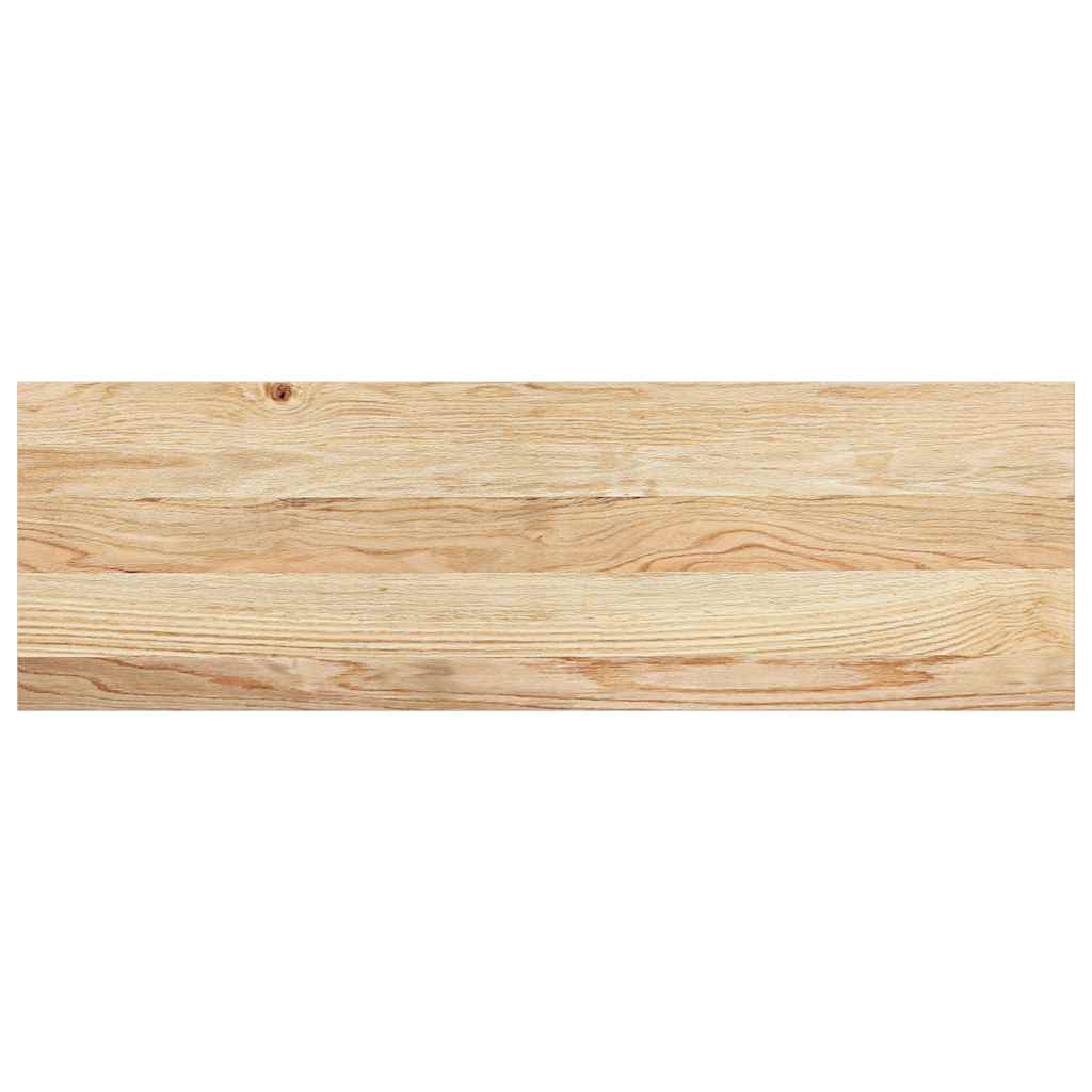 Treppenstufen 4 Stk. Unbehandelt 70x25x2 cm Massivholz Eiche