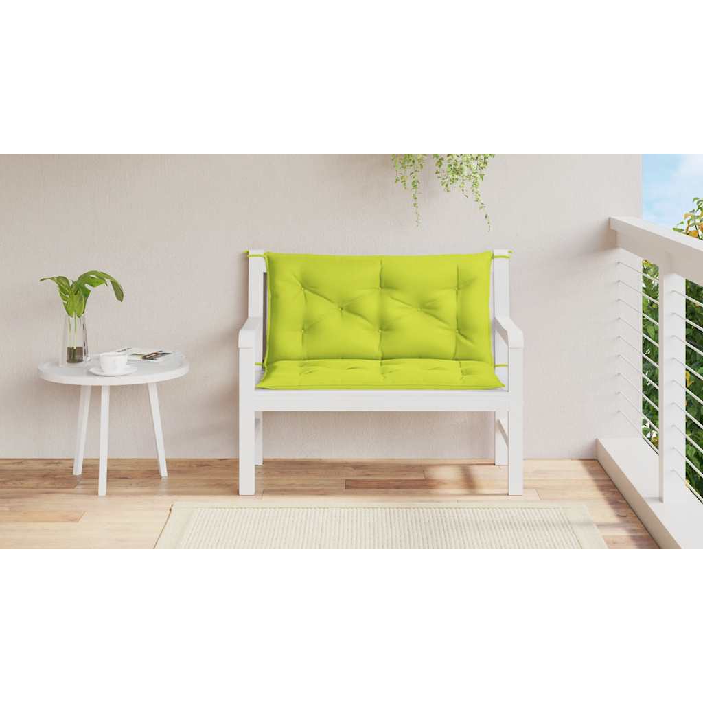 Gartenbank-Auflage Anthrazit 100x(50+50)x7 cm Oxford-Gewebe