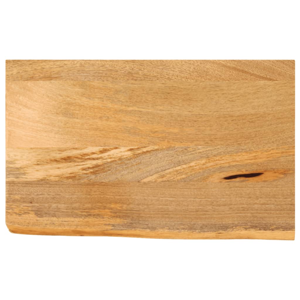 Wandregal 40x20x2,5 cm Rechteckig Massivholz Akazie Baumkante