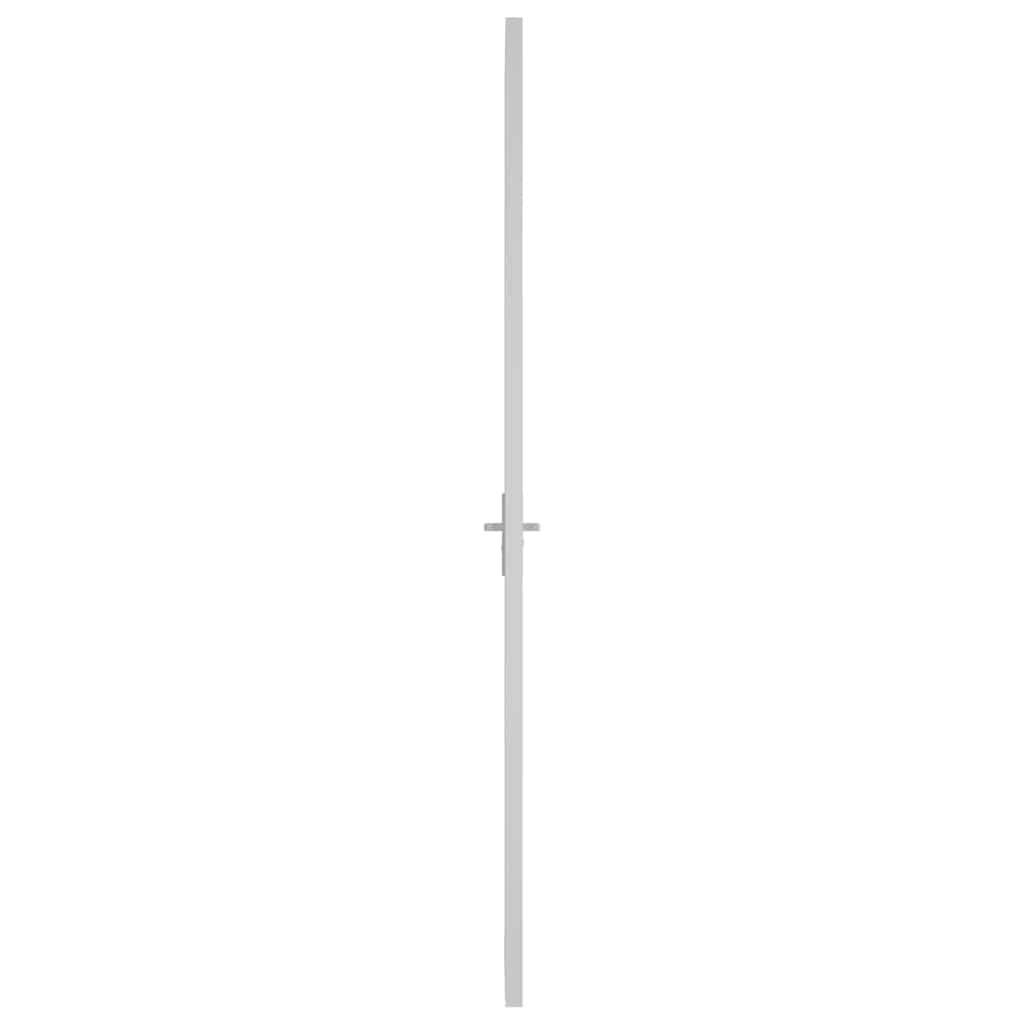 Innentür ESG Glas und Aluminium 76x201,5 cm Schwarz