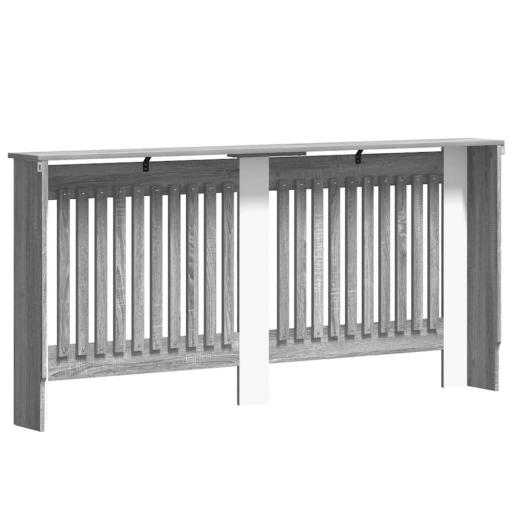 Holzwerkstoff Heizkörper-Abdeckung Heizkörperverkleidung 112 cm, weiß