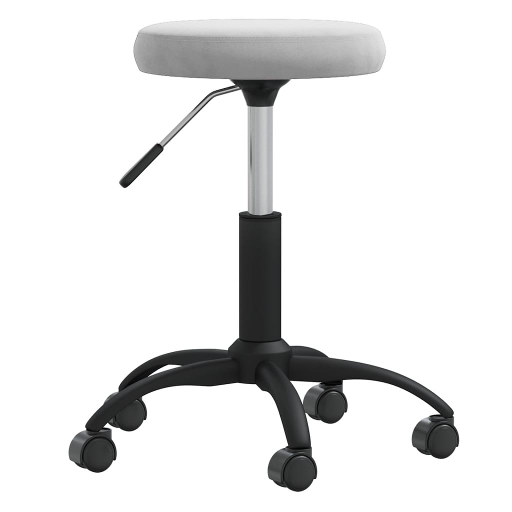 Massagehocker Samt Senfgelb