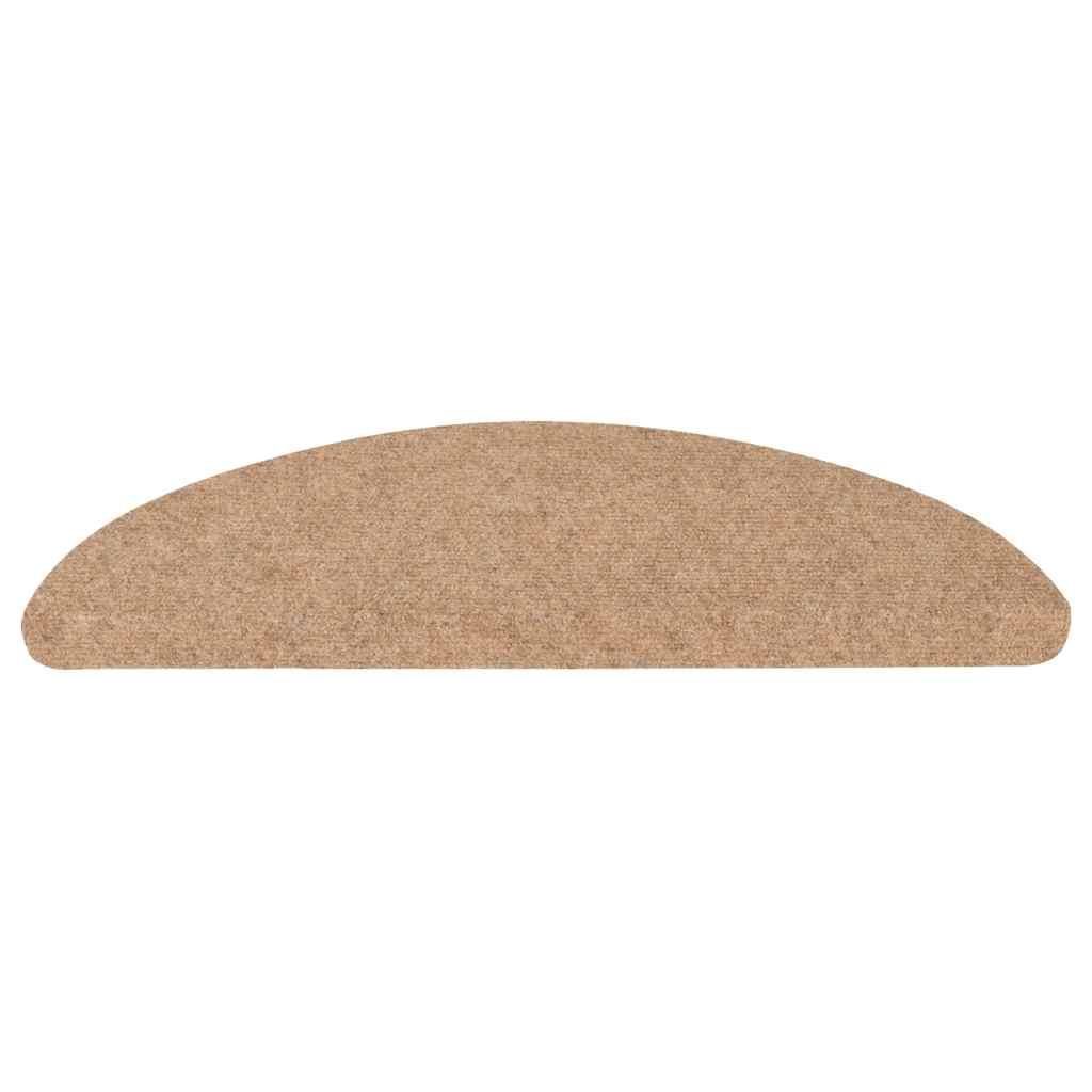 Stufenmatten Selbstklebend 15 Stk. 56x17x3 cm Beige