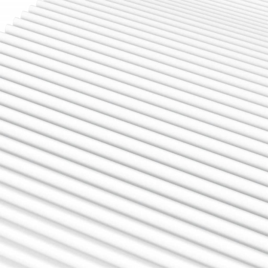 Schaumstoffmatratze Weiß 80x200 cm Härtegrad H2 H3