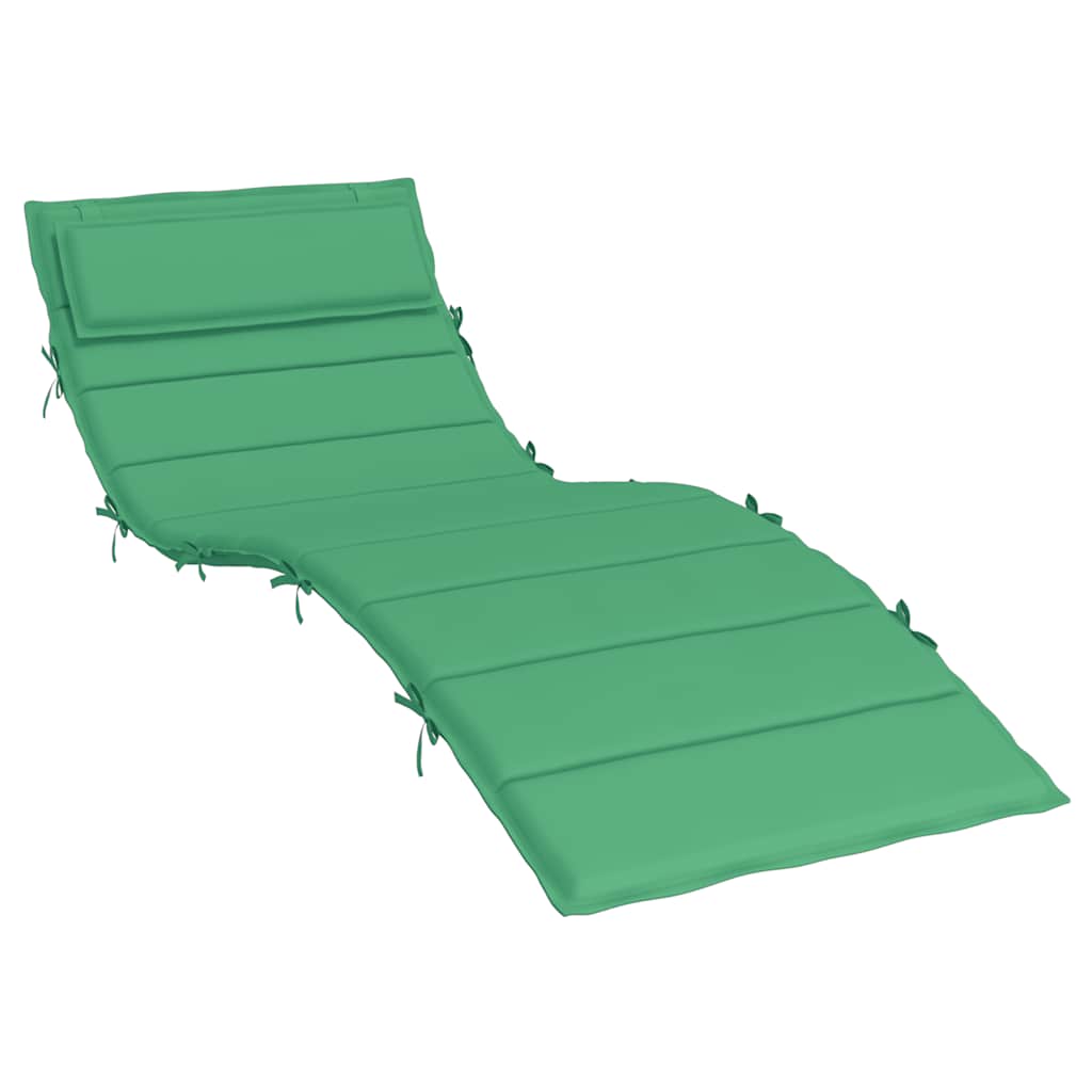 Sonnenliegen-Auflage Grau 180x60x4 cm Oxford-Gewebe