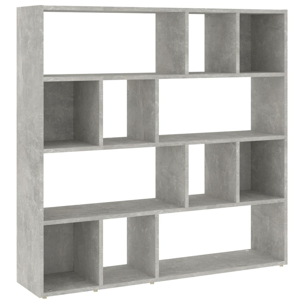 Bücherregal/Raumteiler Weiß 105x24x102 cm