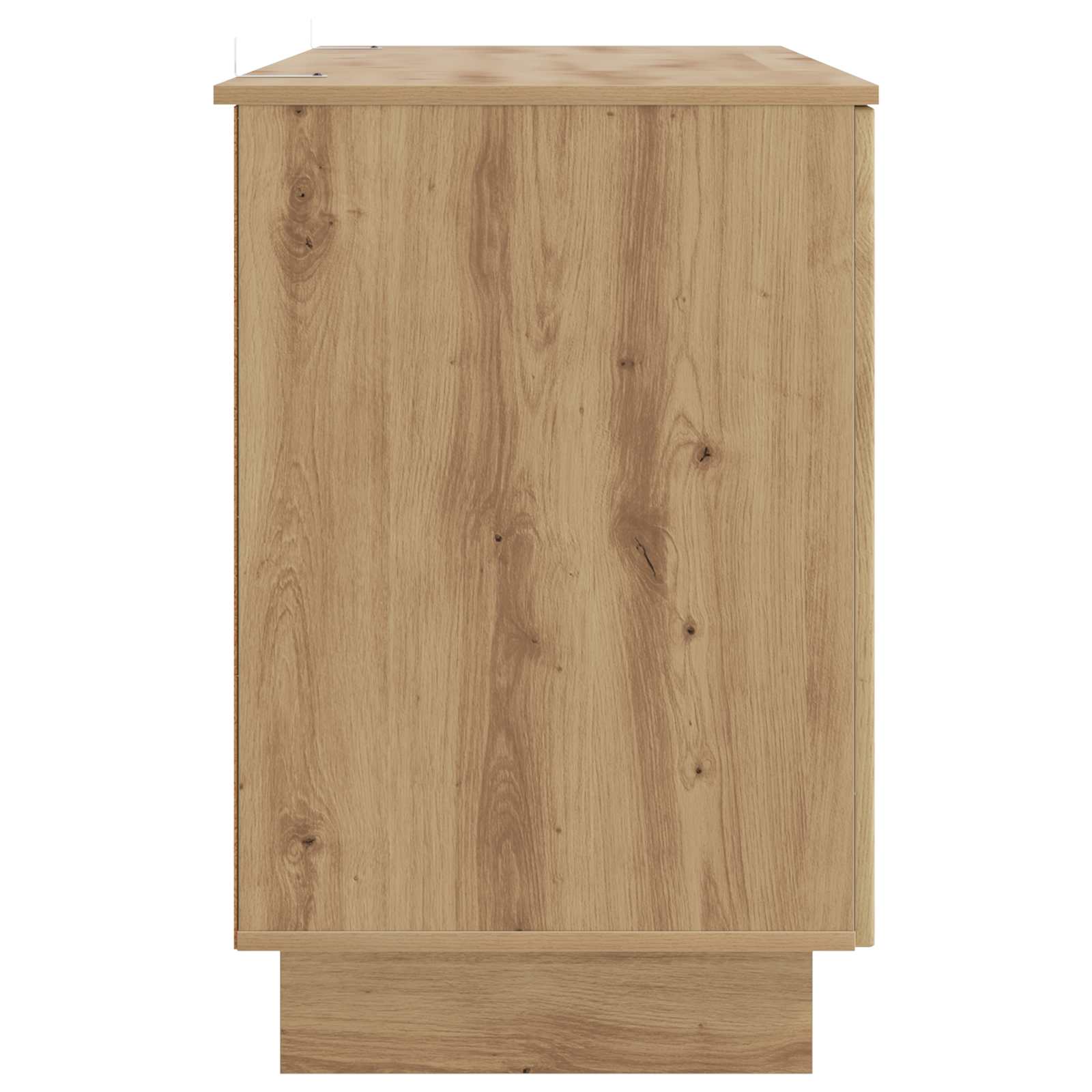 Schreibtisch Schwarz Holzwerkstoff 142,5 x 50 x 75 cm
