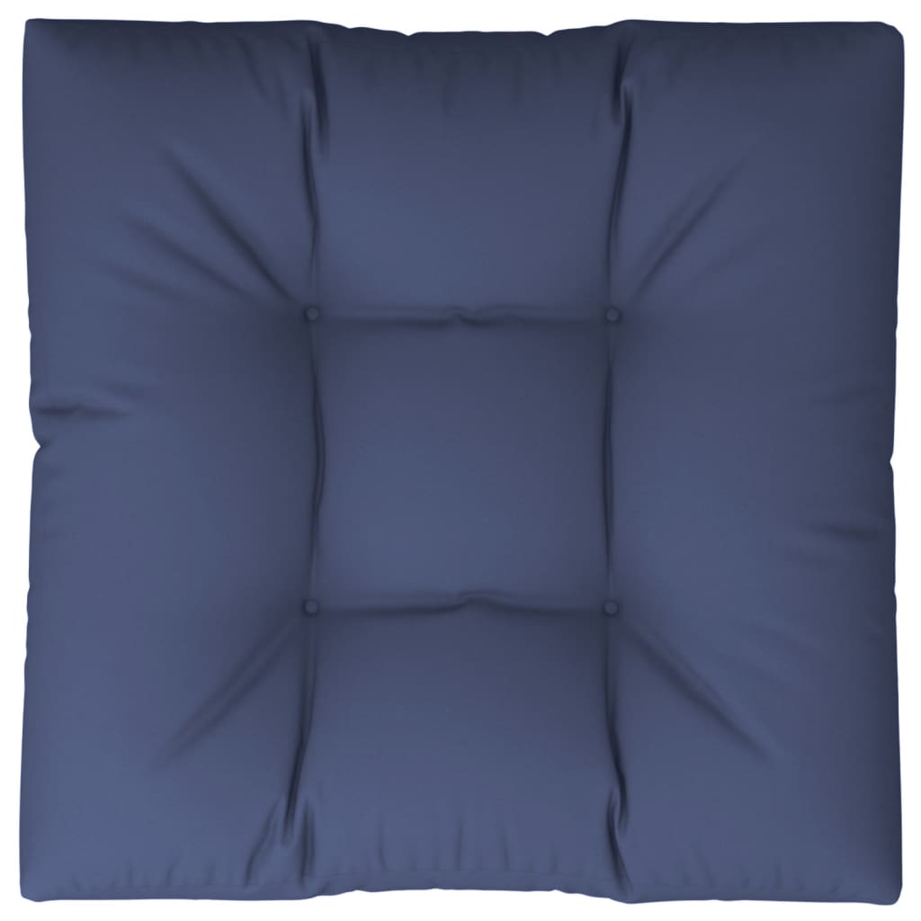 Palettenkissen Anthrazit 50x50x12 cm Stoff