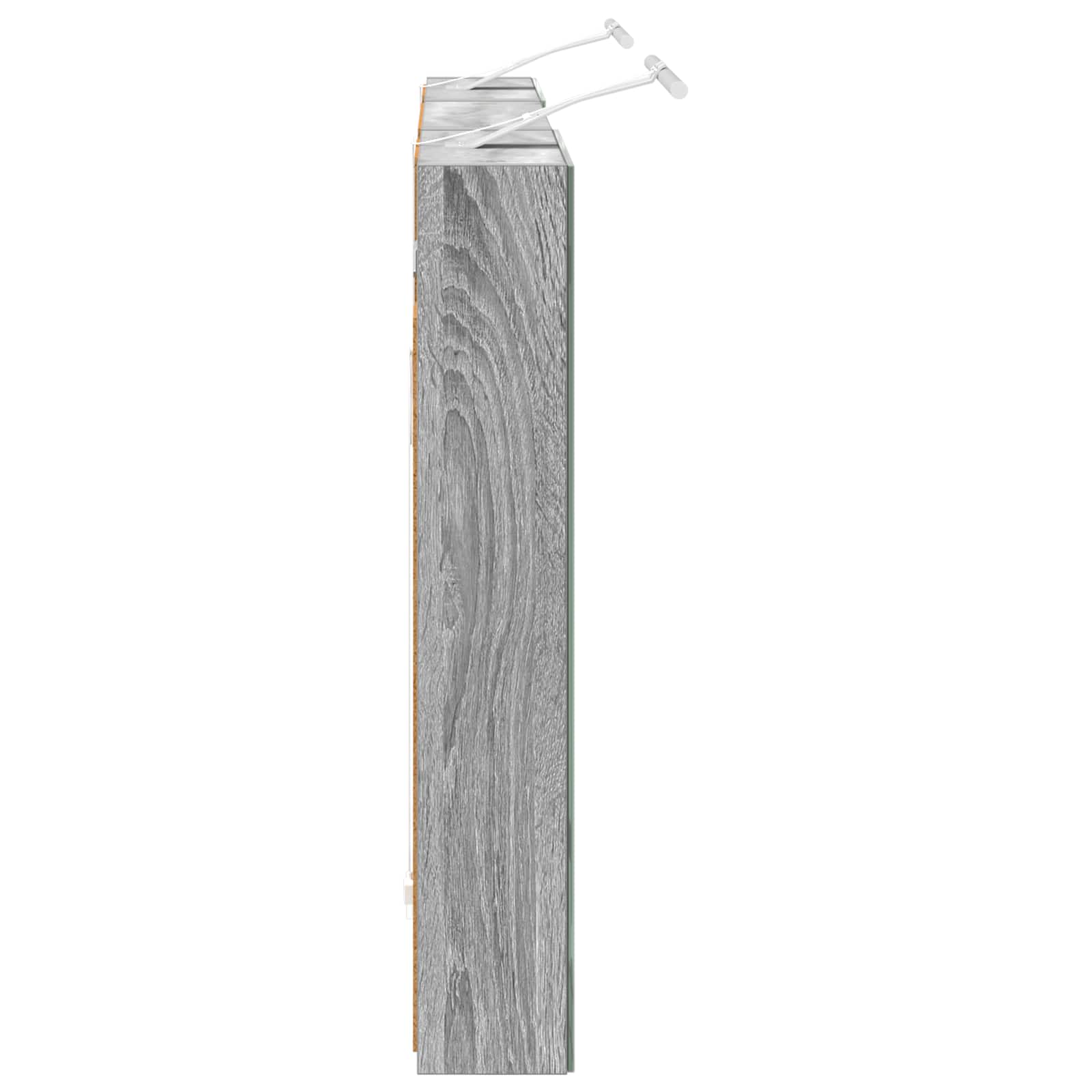 Badezimmerschrank-Set 3 pcs 80 x 10,5 x 50 cm Holzwerkstoff