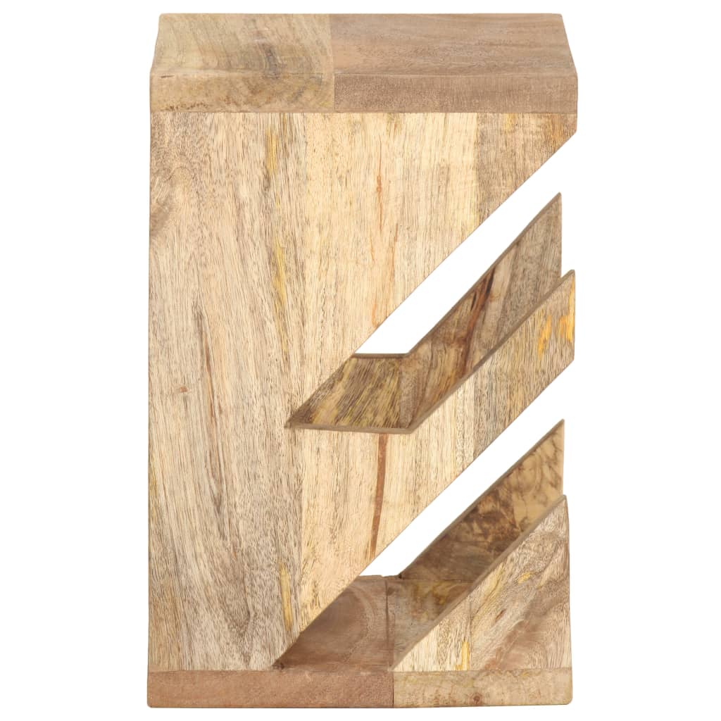 Skateboard Wandhalter 25x20x30 cm Recyceltes Massivholz