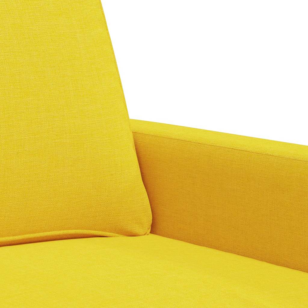 3-Sitzer-Sofa Hellgrau 180 cm Stoff
