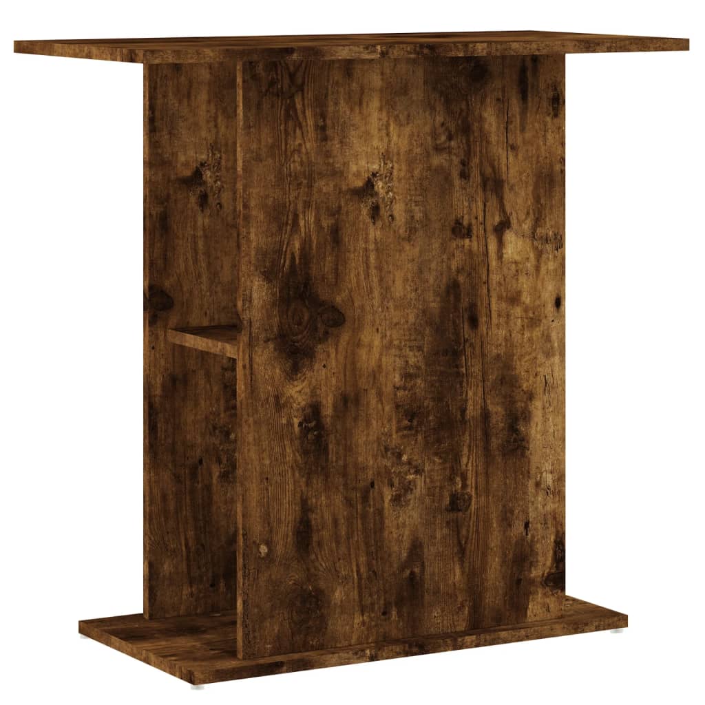 Aquariumständer Weiß 60,5x36x72,5 cm Holzwerkstoff