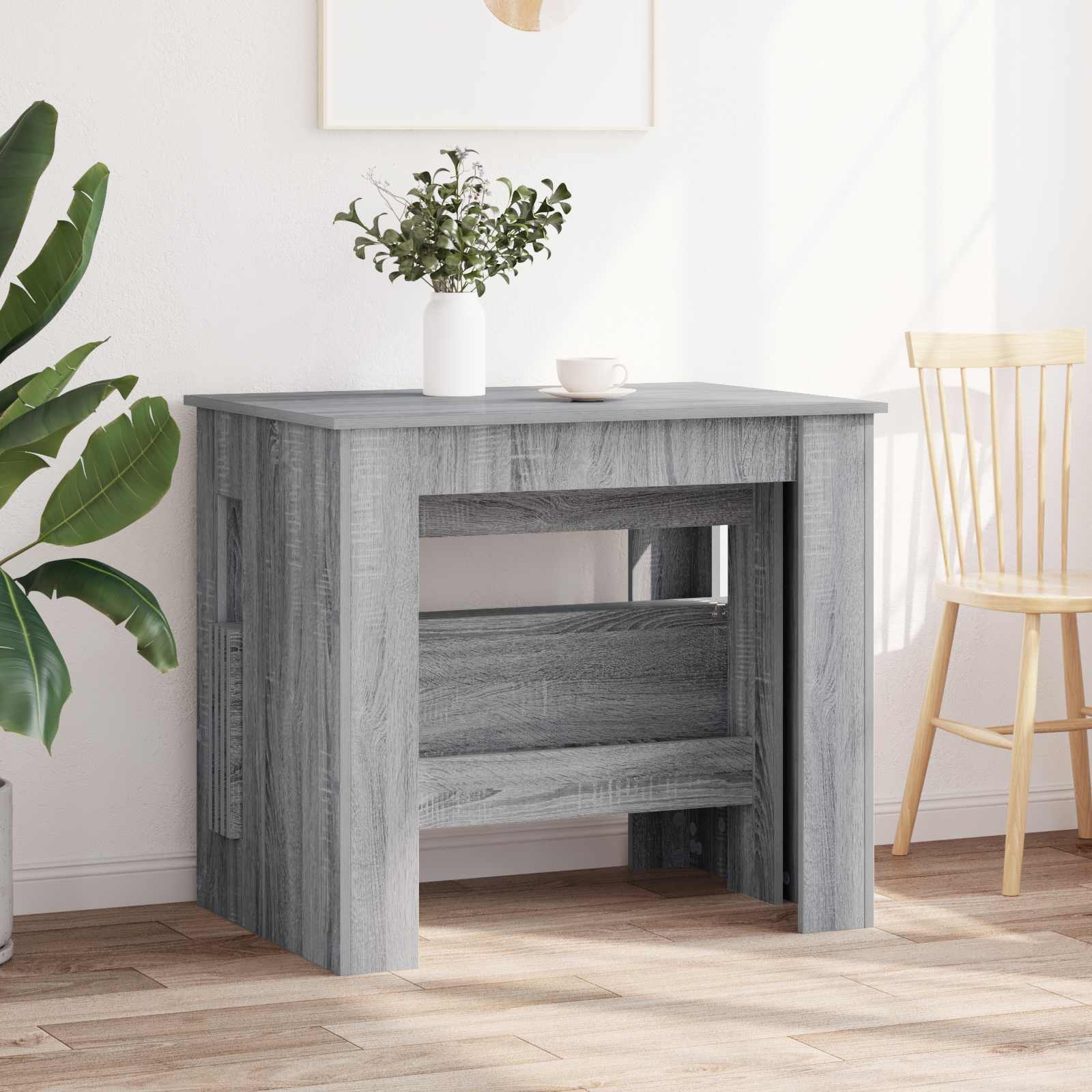 Esstisch 180 x 85 x 75 cm Holzwerkstoff Schwarze Eiche