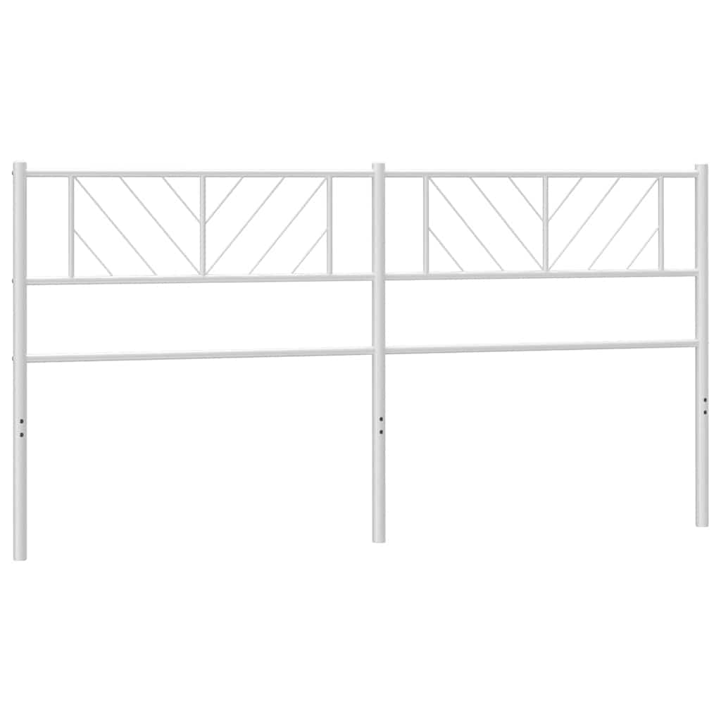 Ersatz-Kopfteil Metall Schwarz 100 cm