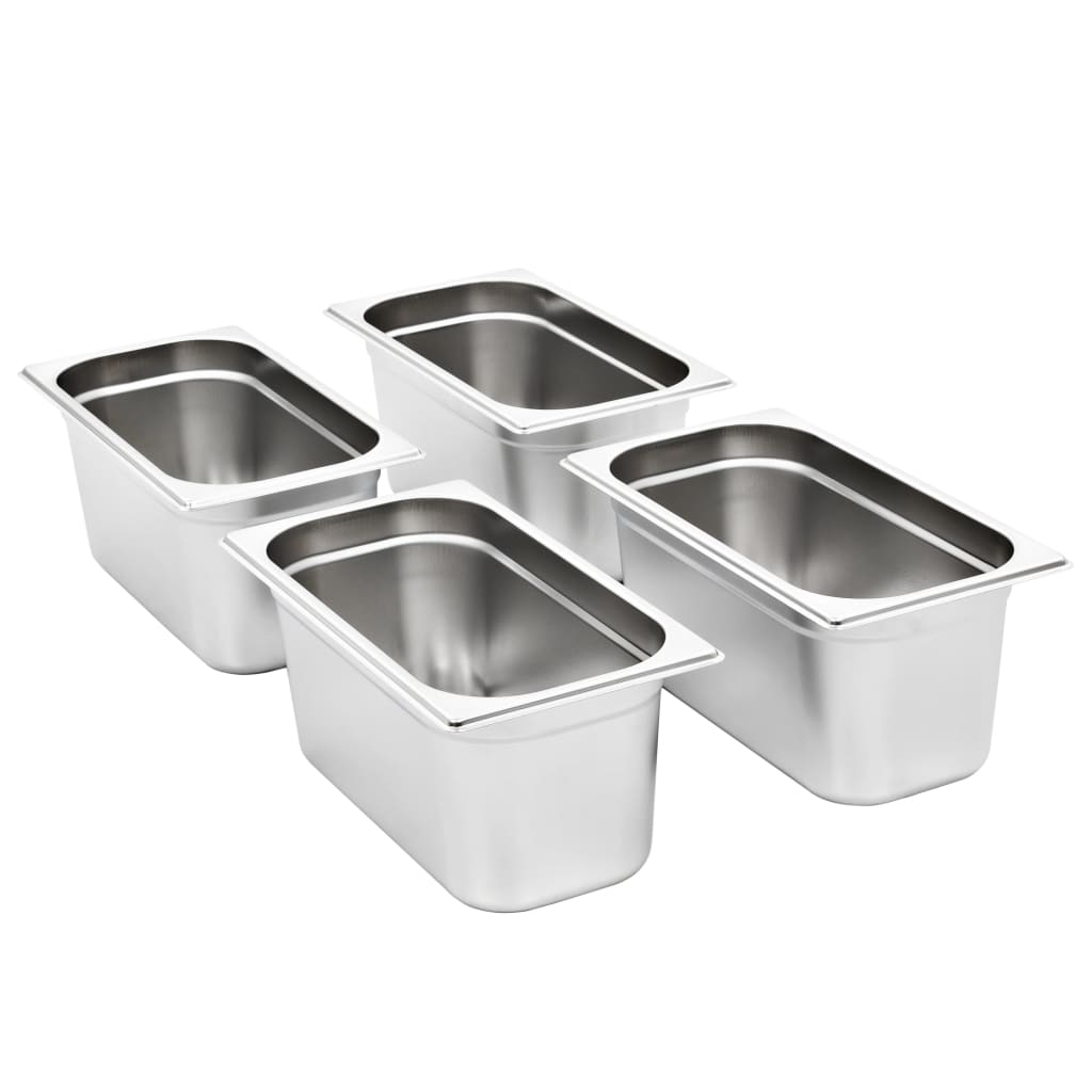 Gastronormbehälter 12 Stk. GN 1/3 20 mm Edelstahl