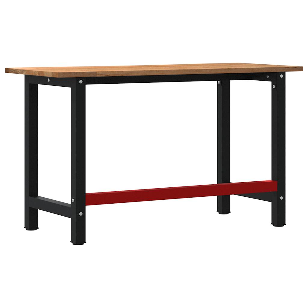 Werkbank 100x60x81,5 cm Massivholz Eiche