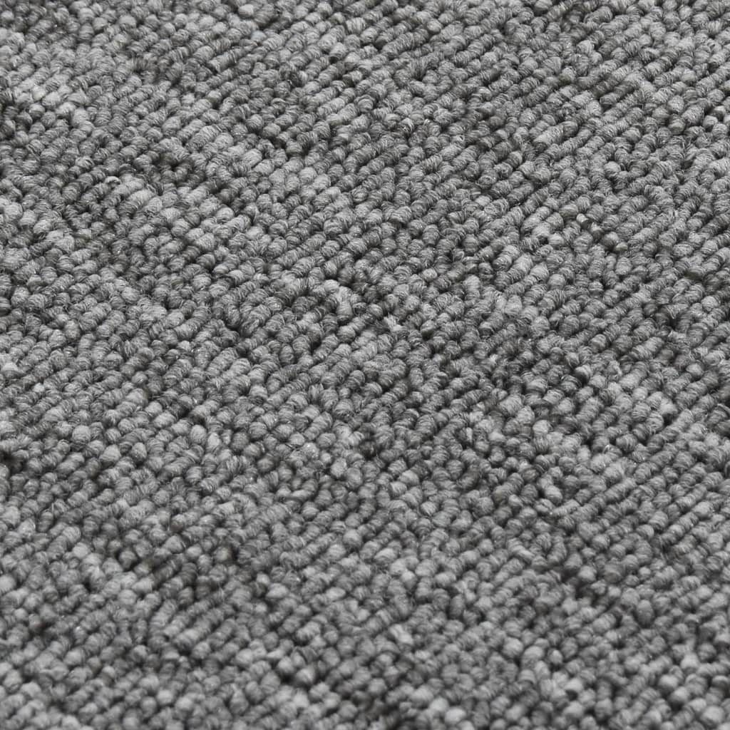 Antirutsch Stufenmatten 15 Stk. 60x25 cm Anthrazit Rechteckig