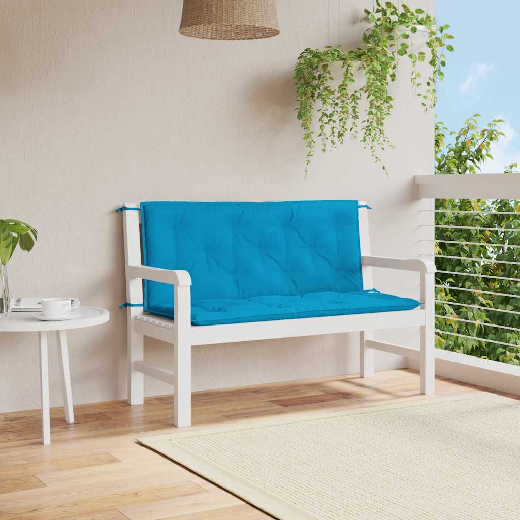 Gartenbank-Auflage Anthrazit 100x(50+50)x7 cm Oxford-Gewebe