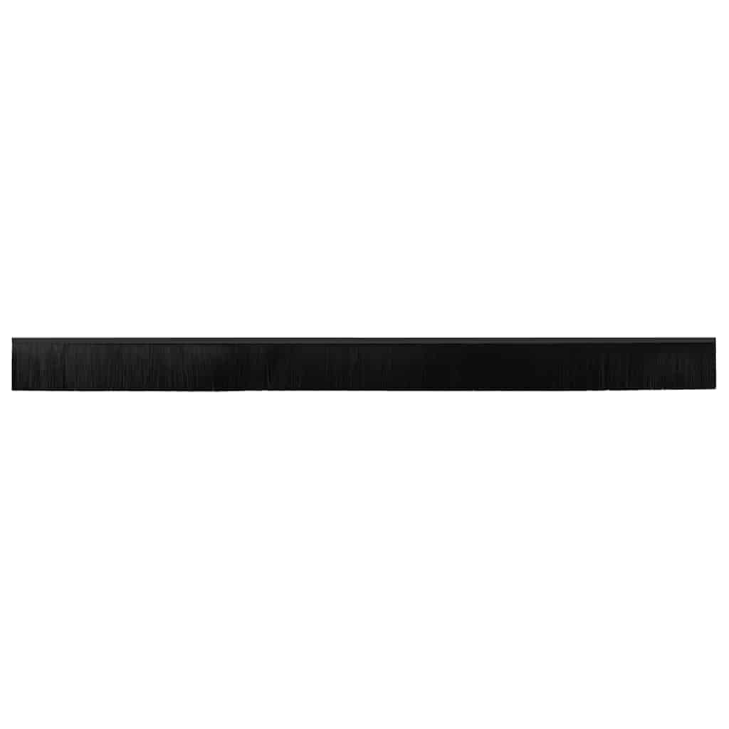 Aufsteck Türbürstendichtungen 2 pcs Braun 100 cm