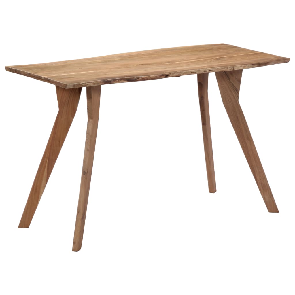 Esstisch 140 x 80 x 76 cm Massivholz Akazie