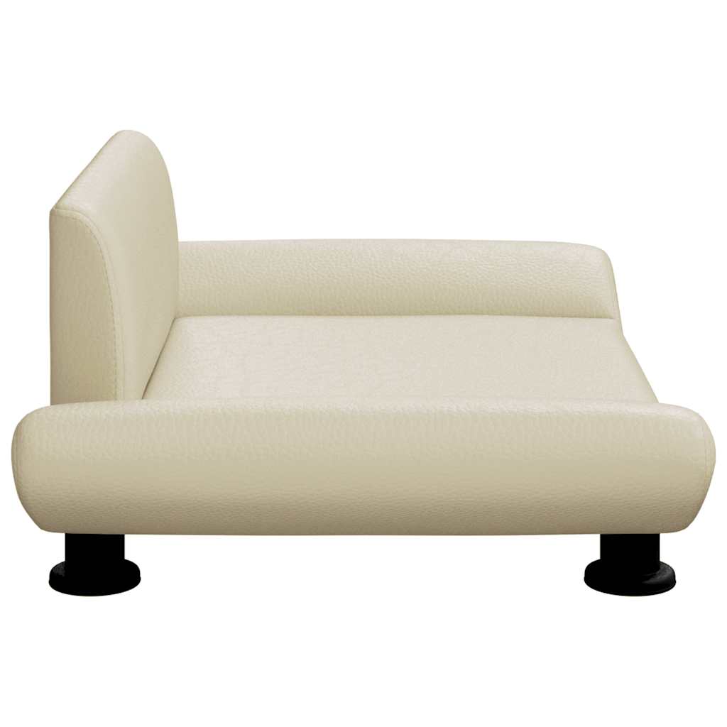 Hundebett Dunkelgrau 70x45x28 cm Stoff