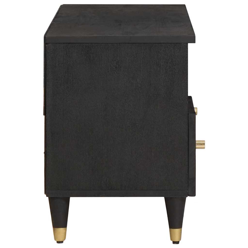 TV-Schränk Honigbraun 100 x 33 x 46 cm Massivholz Mango