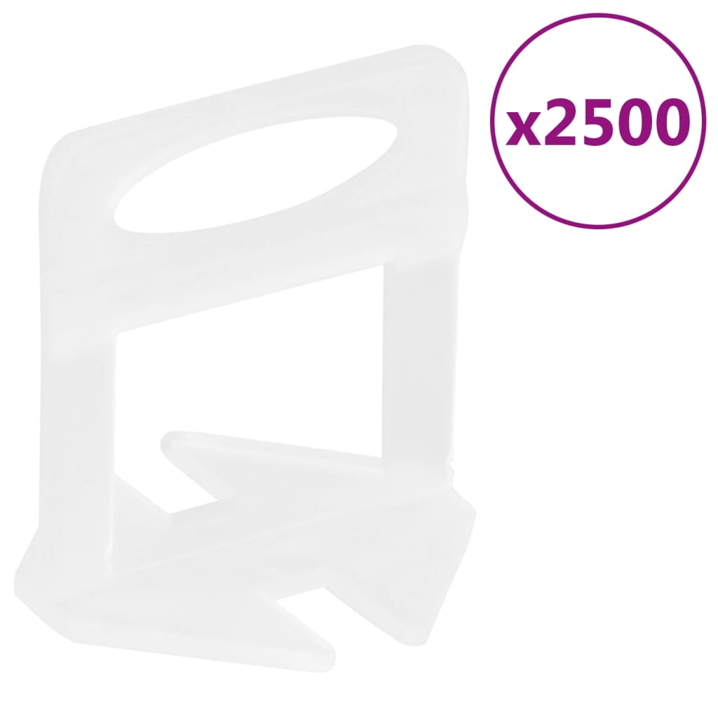 Fliesen-Nivellierclips 250 Stk. 1 mm