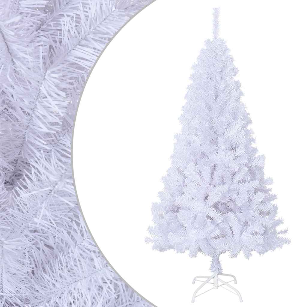 Künstlicher Weihnachtsbaum mit Dicken Zweigen Grün 150 cm PVC