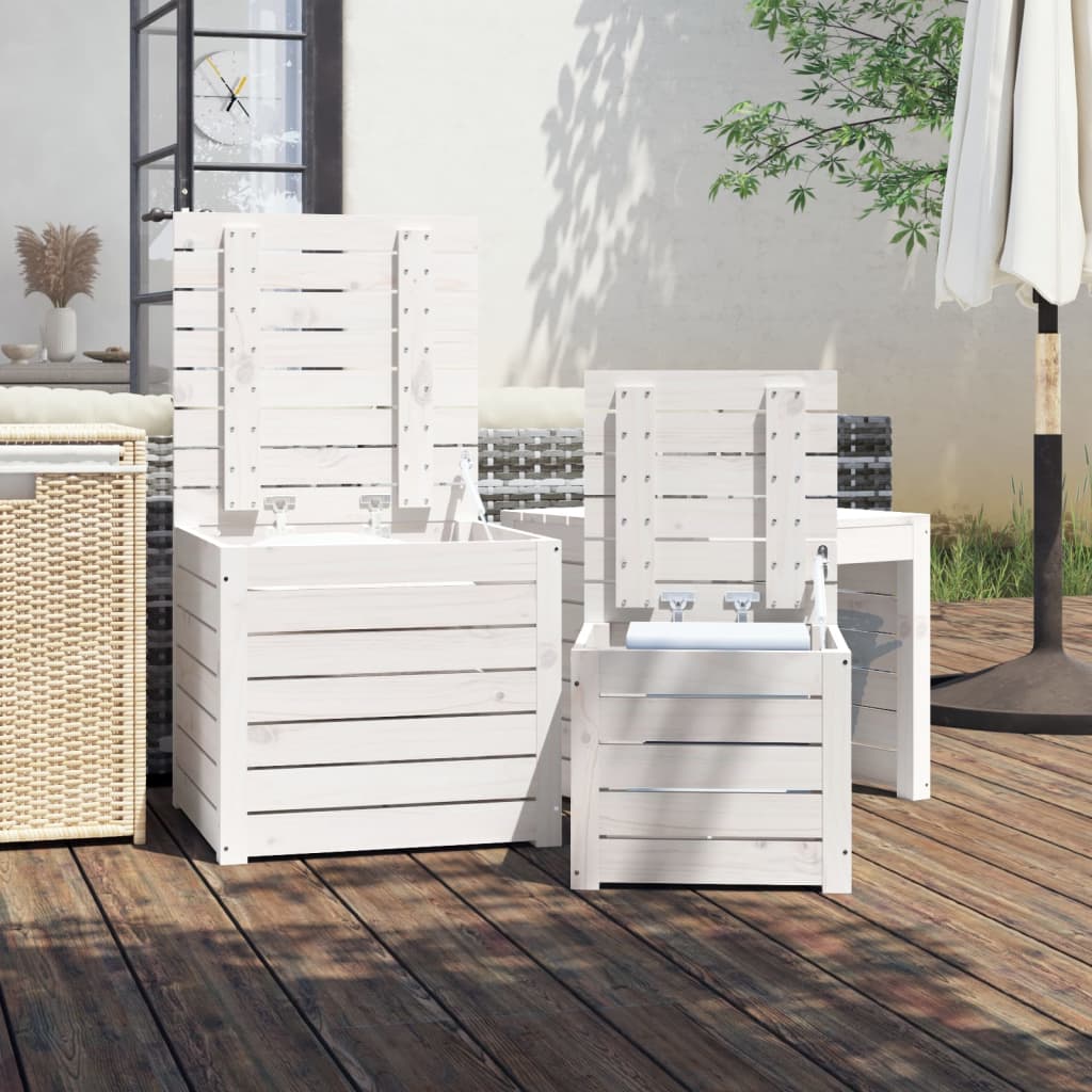 Gartenbox 101x50,5x46,5 cm Massivholz Kiefer
