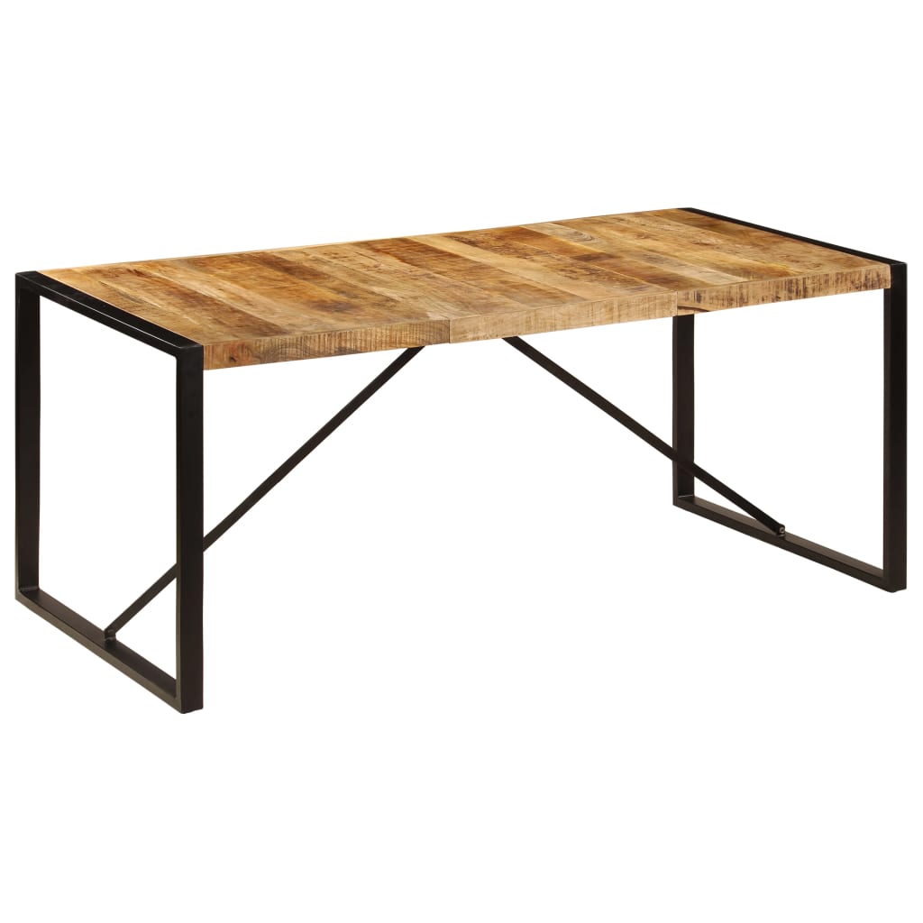 Esstisch 220x100x75 cm Massivholz Akazie