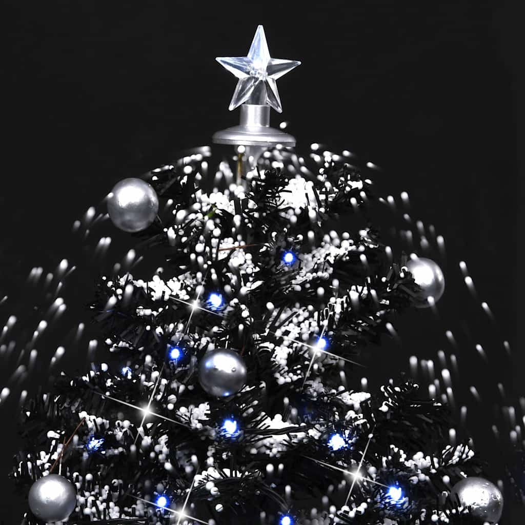 Schneiender Weihnachtsbaum mit Schirmfuß Grün 75 cm
