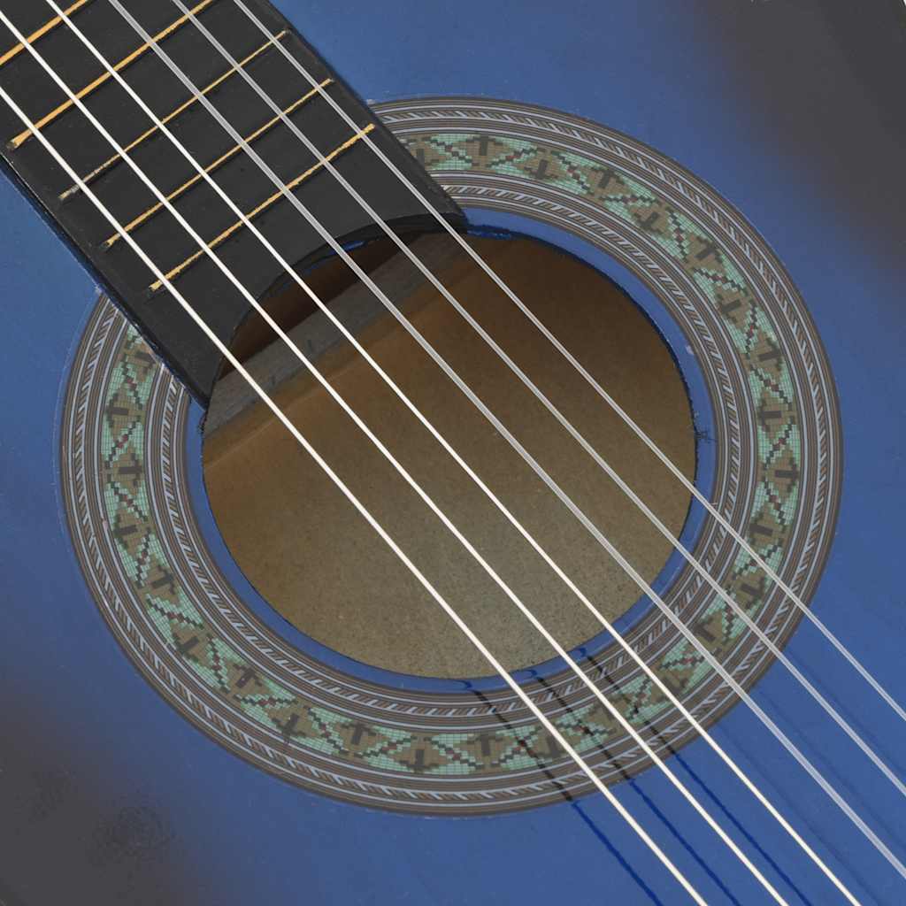 Klassische Gitarre für Anfänger 4/4 39" Lindenholz