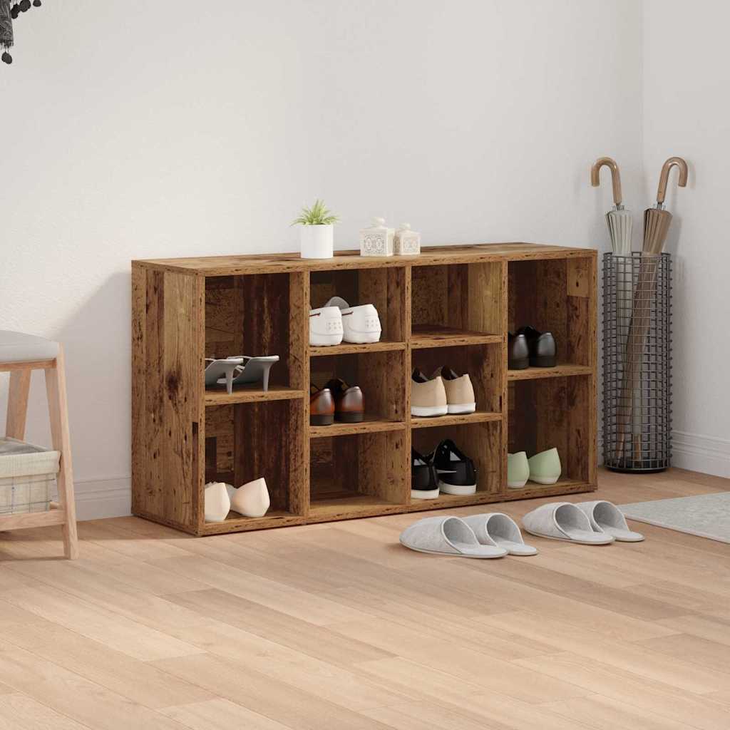 Schuhbank Weiß 103x30x55 cm Holzwerkstoff