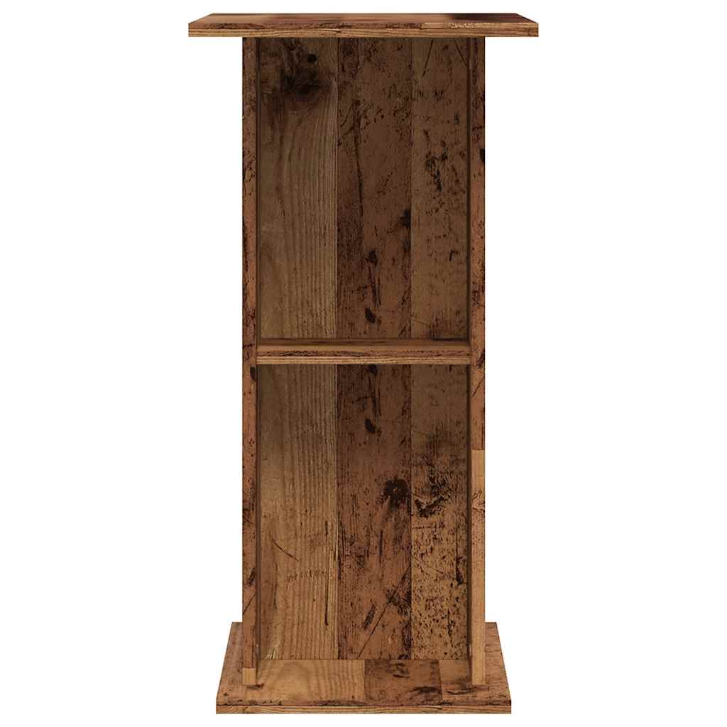 Aquariumständer Weiß 60,5x36x72,5 cm Holzwerkstoff