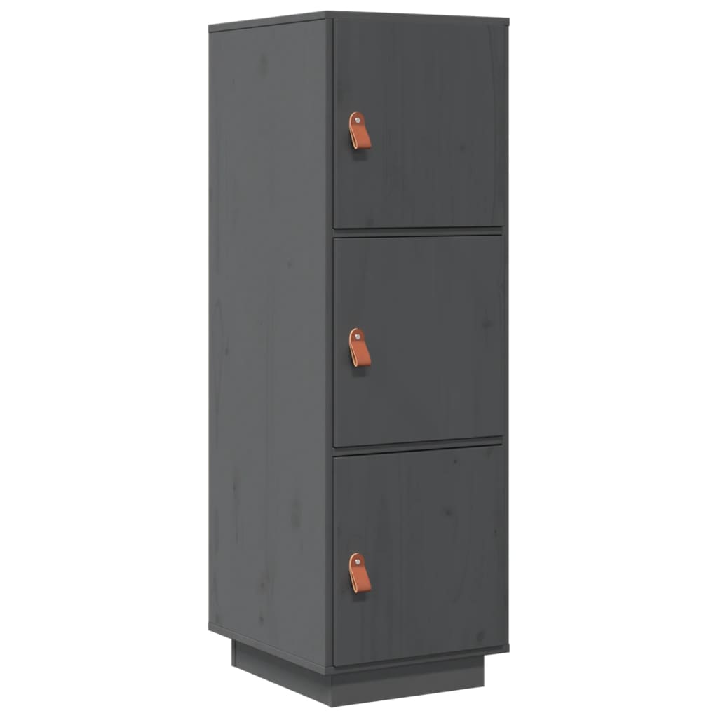 Highboard 34x40x108,5 cm Massivholz Kiefer