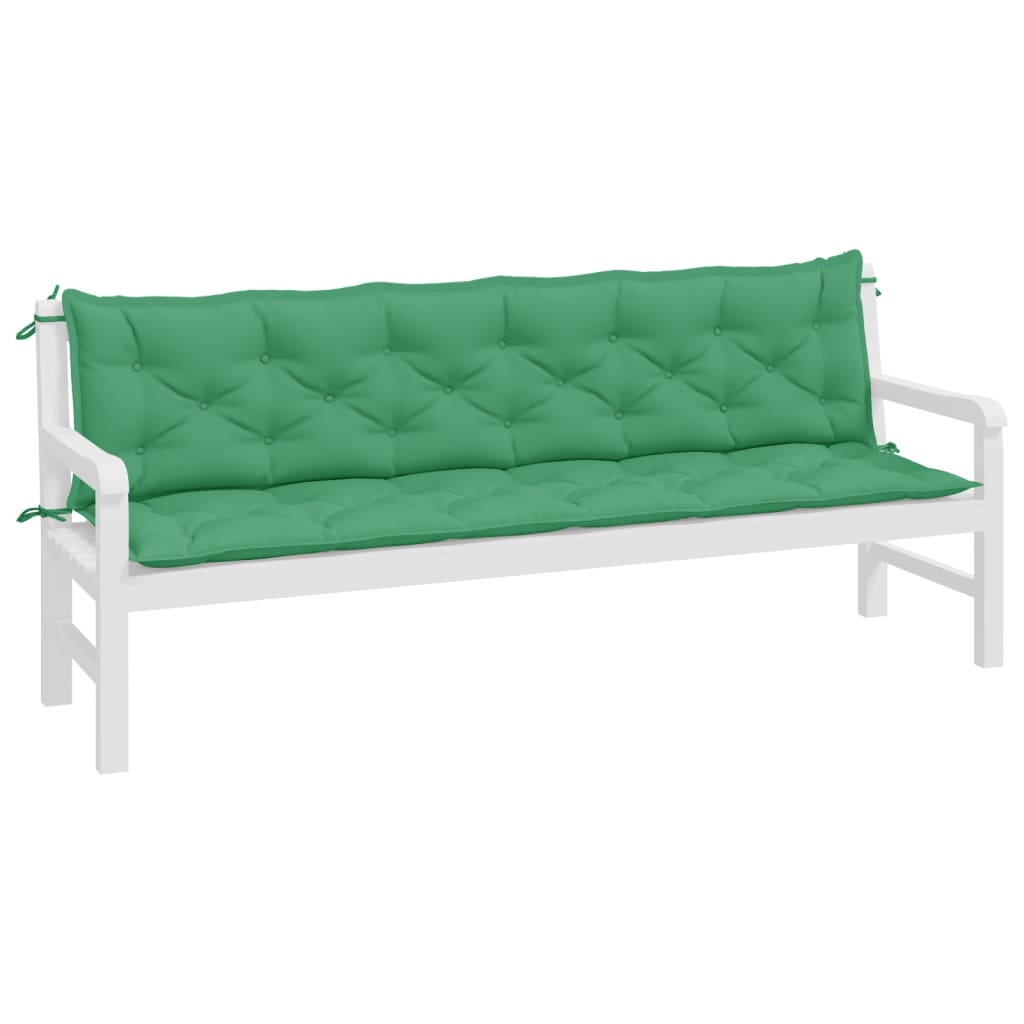 Gartenbank-Auflagen 2 Stk. Königsblau 100x50x7 cm Oxford-Gewebe