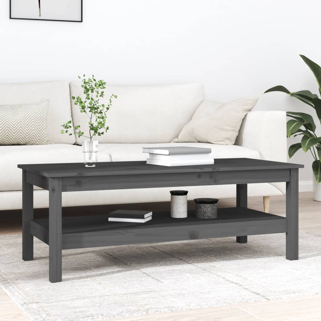 Couchtisch 45 x 45 x 40 cm Massivholz Kiefer