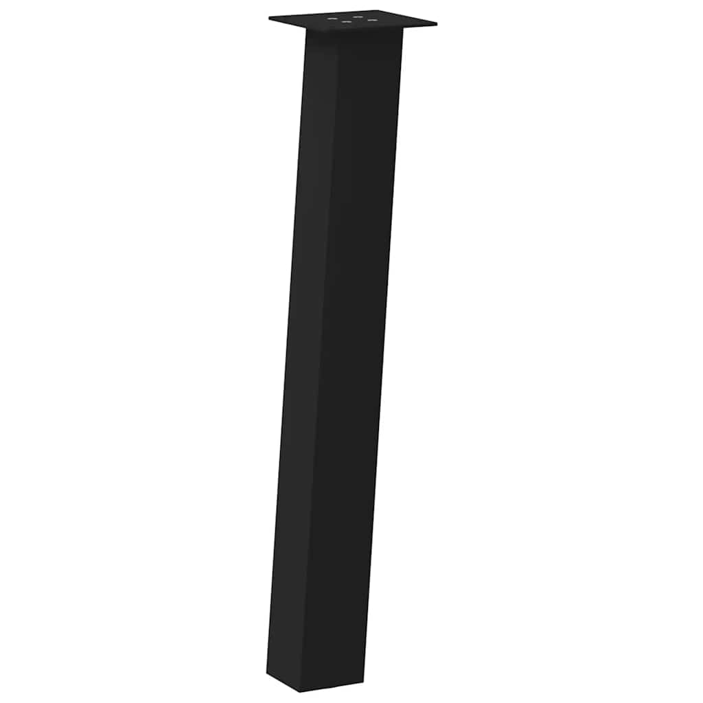 Couchtischbeine 4 Stk. Schwarz 30 cm Stahl