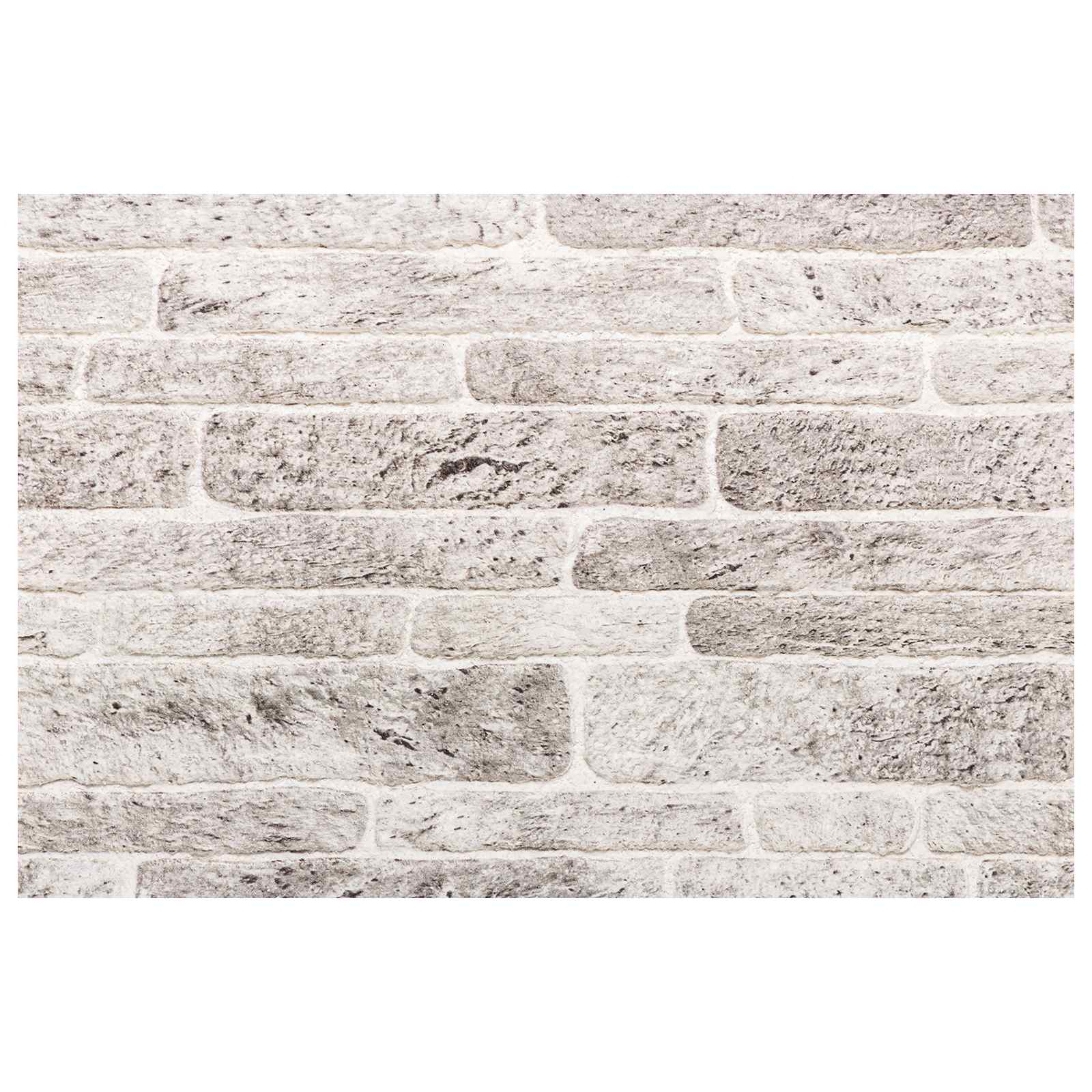 Wandpaneele 10 pcs Ziegel 100 x 50 cm EPS-Schaum