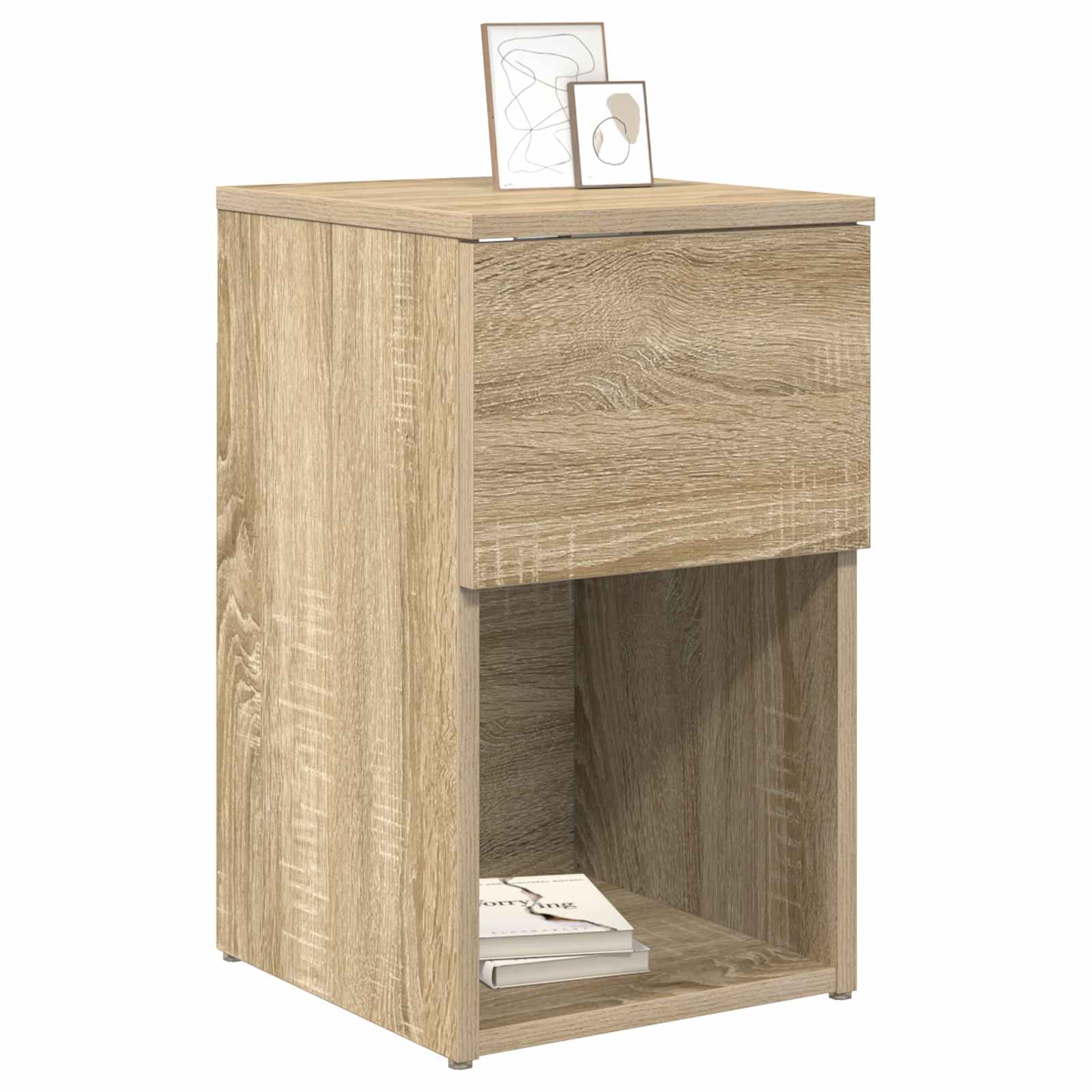 Bettschrank Weiß 29 x 31,5 x 49 cm Holzwerkstoff