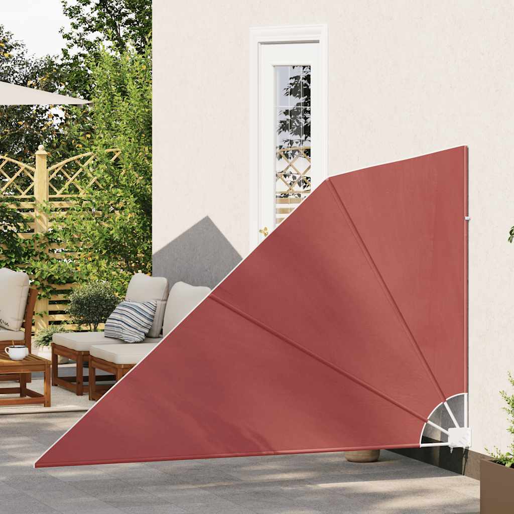 Faltbarer Balkonfächer Grau 210×210 cm