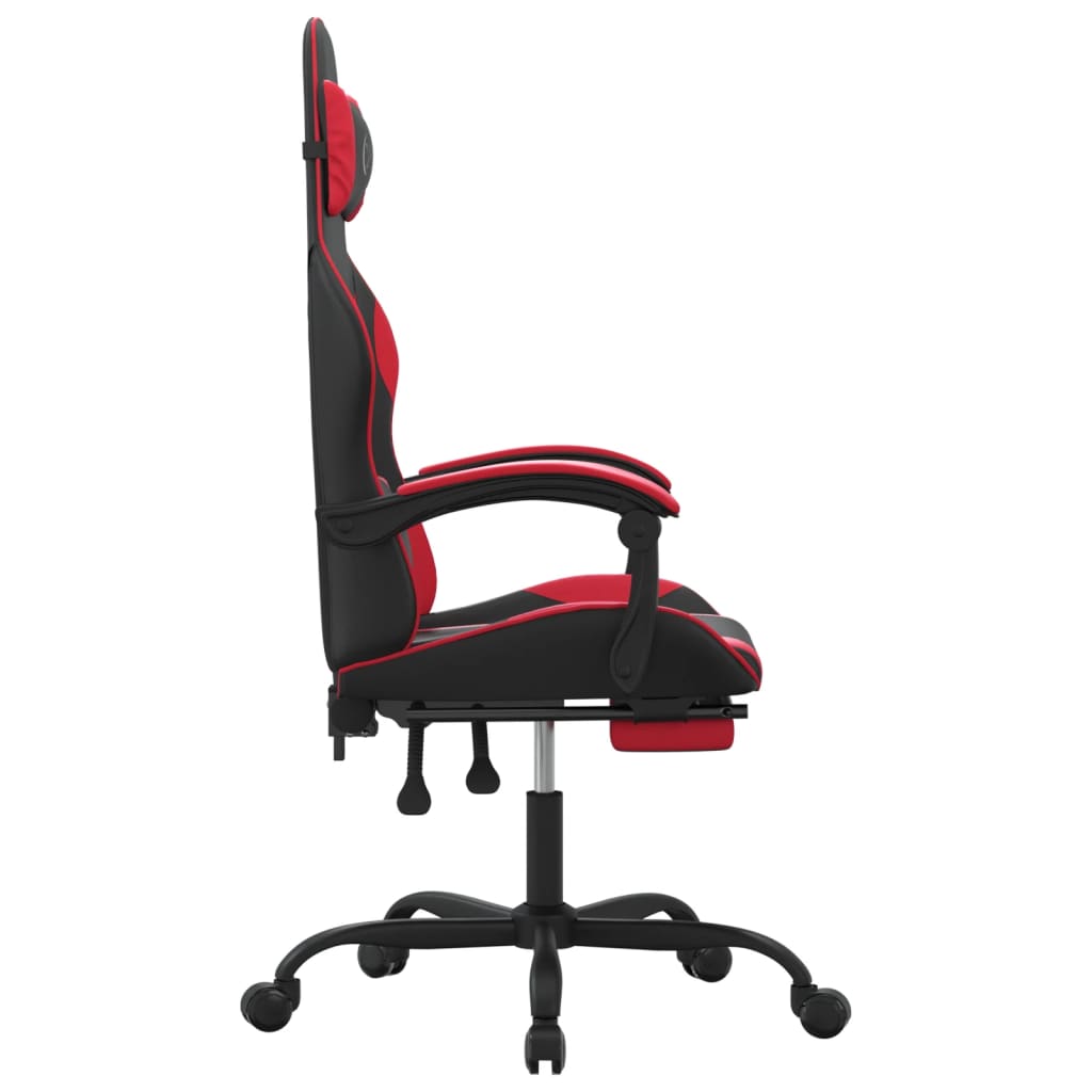 Gaming-Stuhl Schwarz und Golden Kunstleder