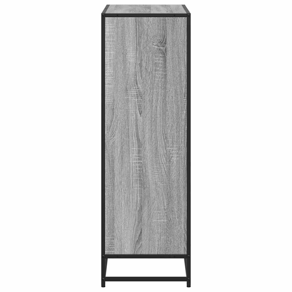 Bücherregal Schwarz 60x35x139 cm Holzwerkstoff