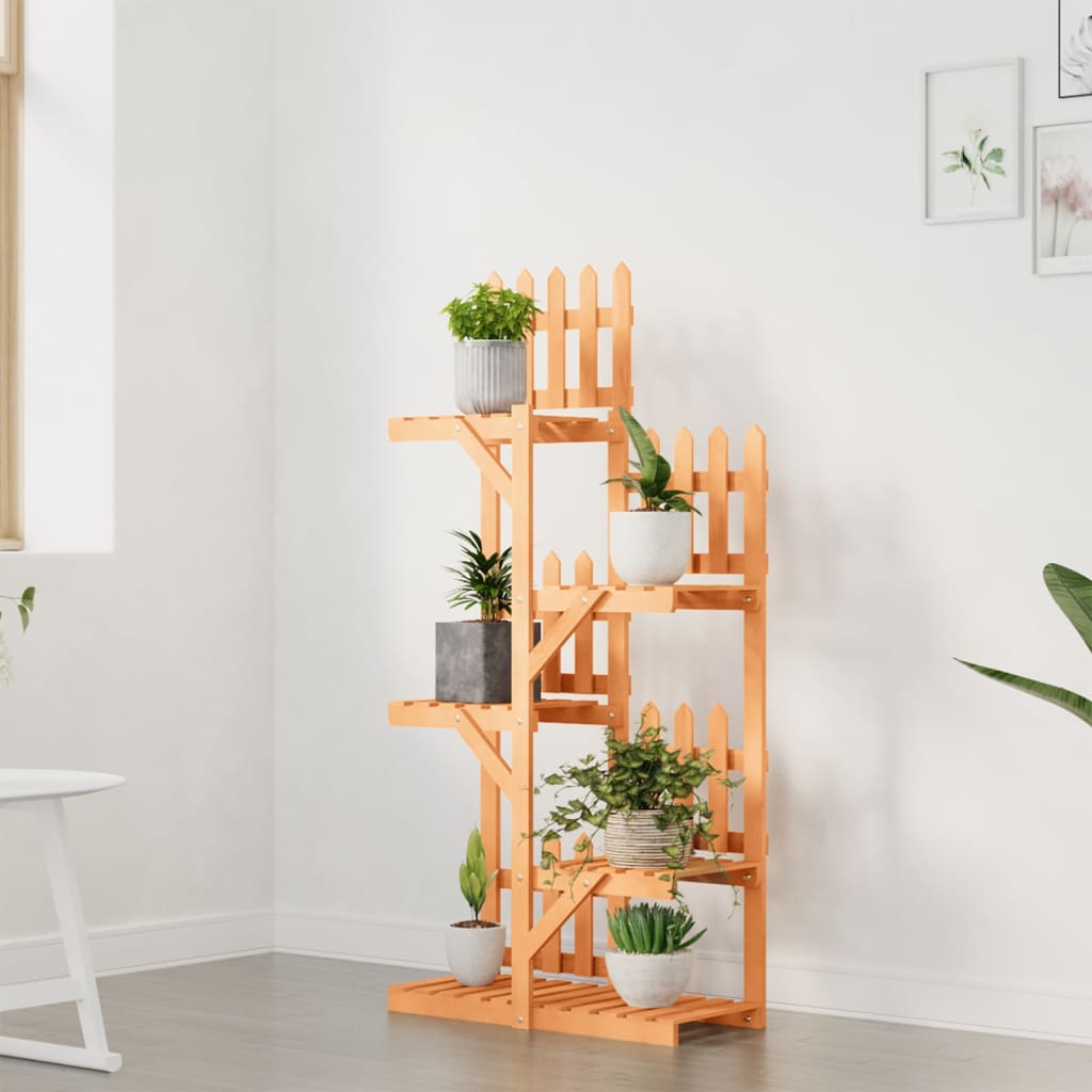 Blumenständer 110x25x96 cm Massivholz Tanne